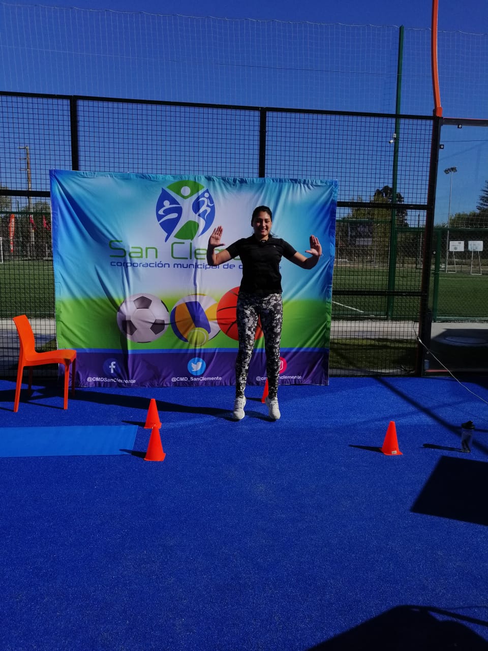 Los deportes se reactivaron en San Clemente