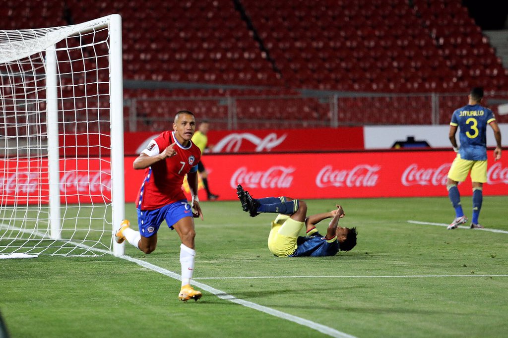 Amargo empate de La Roja ante Colombia