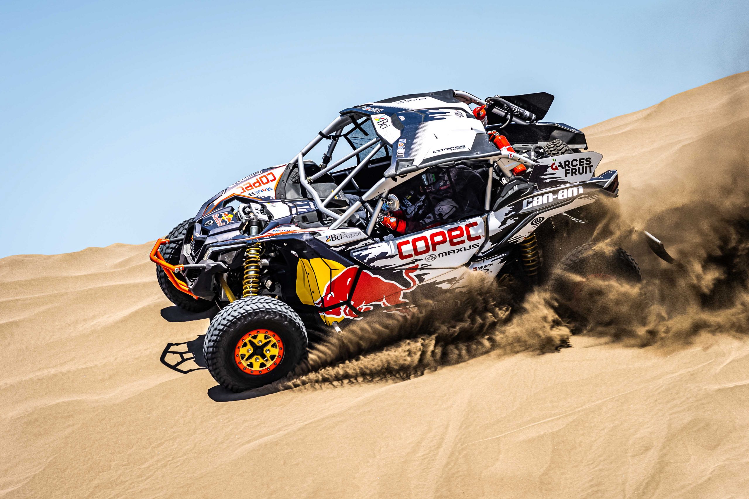 “Chaleco” López fue presentado como candidato al título en el lanzamiento del Dakar
