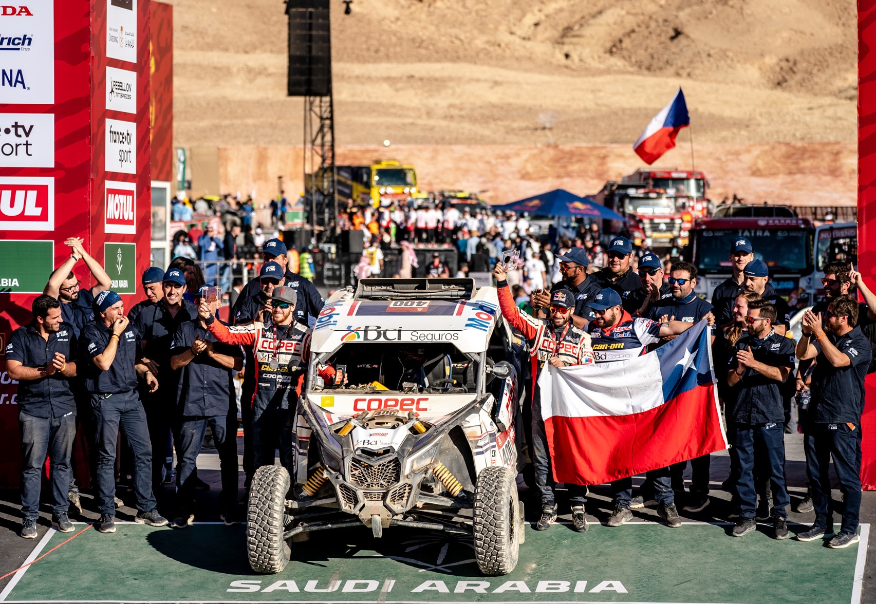 López confirmó su participación a su décimo Dakar 