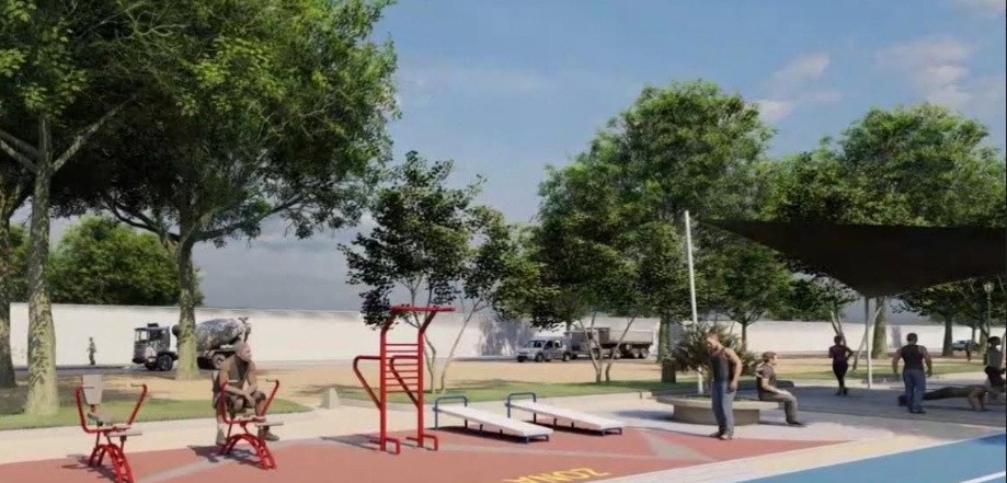 Talca contará con gimnasio al aire libre en la Alameda