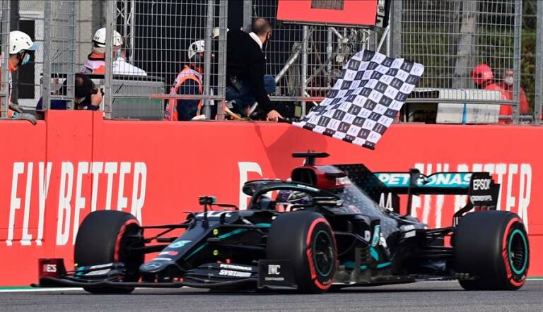 Lewis Hamilton quedó a una victoria del título en la F1