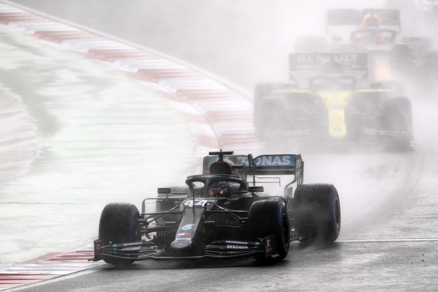 Lewis Hamilton ganó en Turquía y gritó campeón