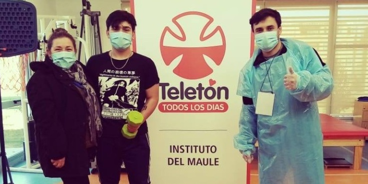Unidad de Ejercicio y Deporte Adaptado de Teletón Talca retornó a la actividad presencial  