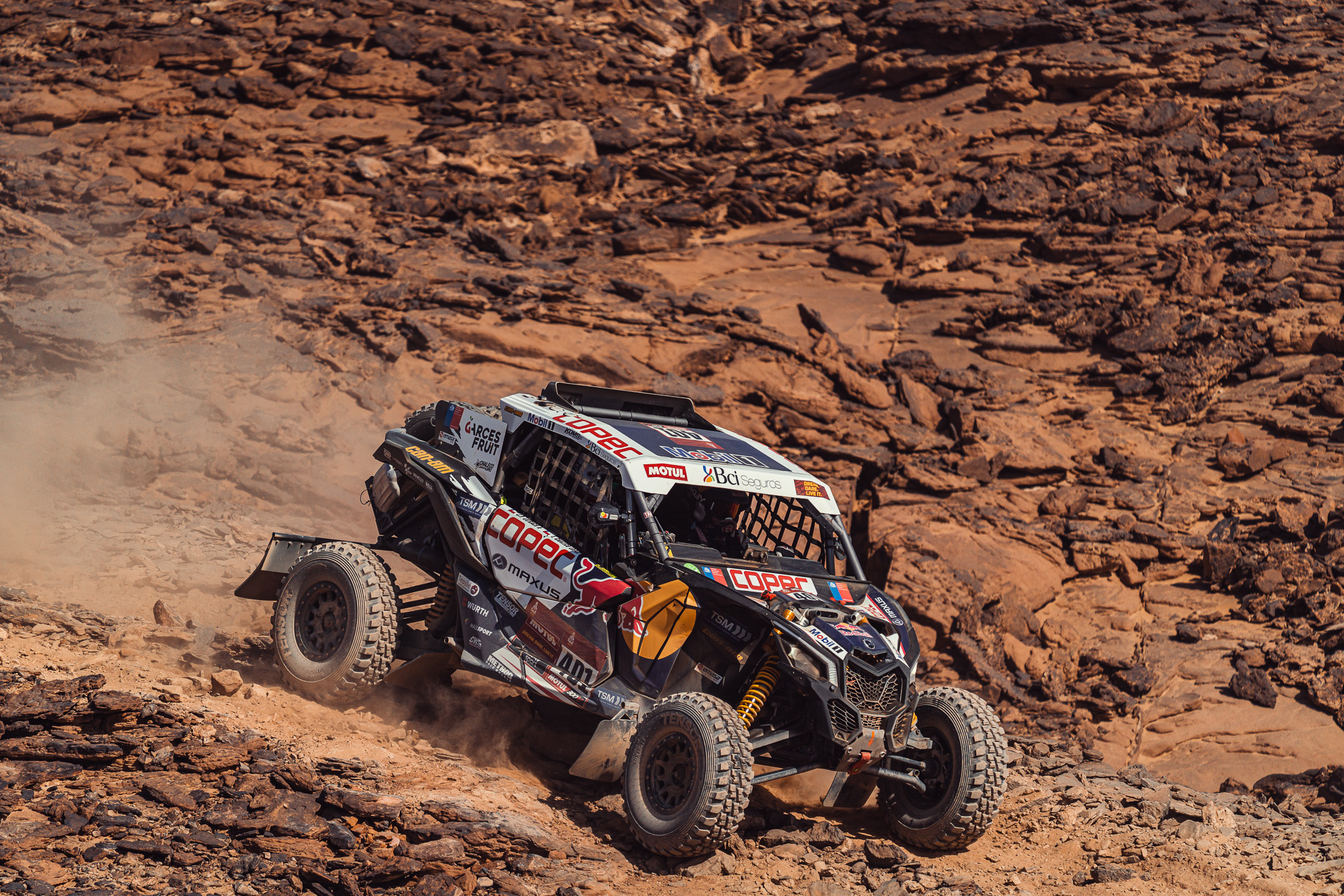 Francisco López fue el mejor en la tercera etapa del Dakar