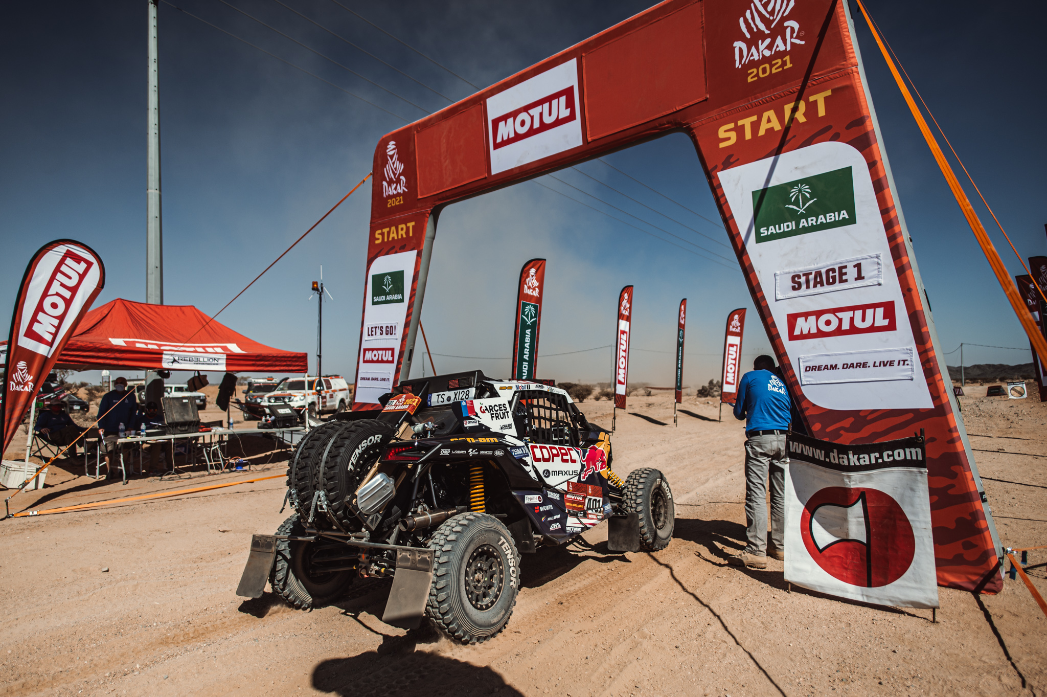 “Chaleco” López debutó con un segundo lugar en el  Dakar 2021 