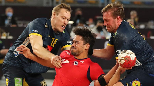 Chile sufrió nuevo traspié y se complica en Mundial de balonmano