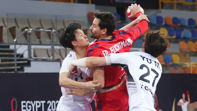 Chile se inclinó ante Corea en el vamos del Preolímpico de balonmano