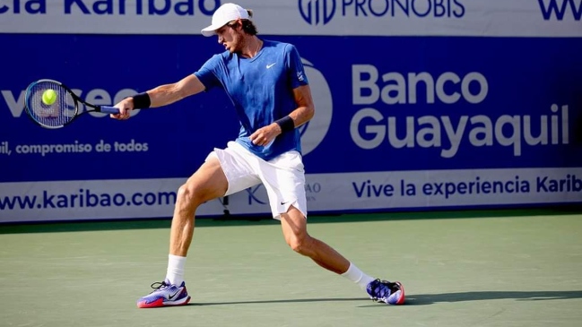 “Nico” Jarry no logró conseguir el doblete en los Challengers de Salinas