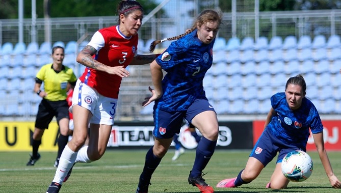 Roja femenina disputó amistoso de cara al debut en los JJ.OO.