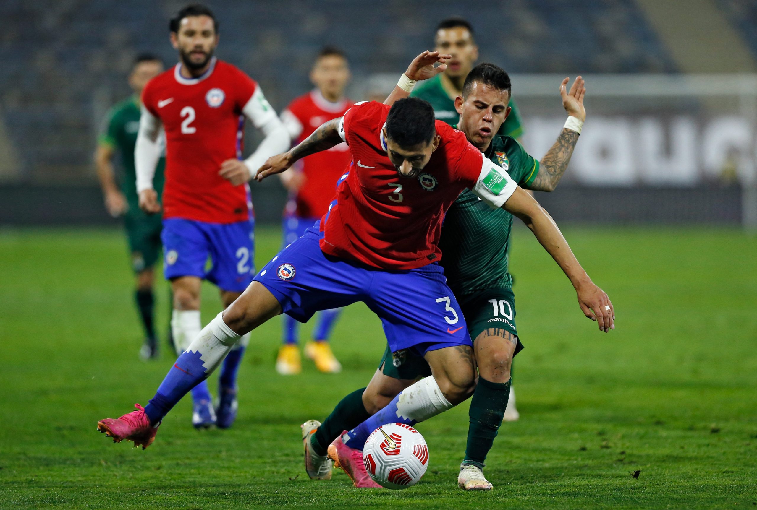 Chile consiguió un amargo empate ante Bolivia 