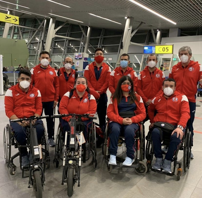 Equipo paralímpico de tenis de mesa ya está en Japón con maulino como esperanza de medalla