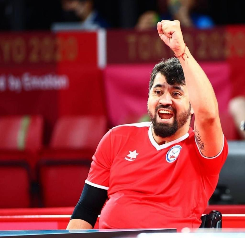 ¡Tenimesista maulino está en los octavos de final de los Juegos Paralímpicos!