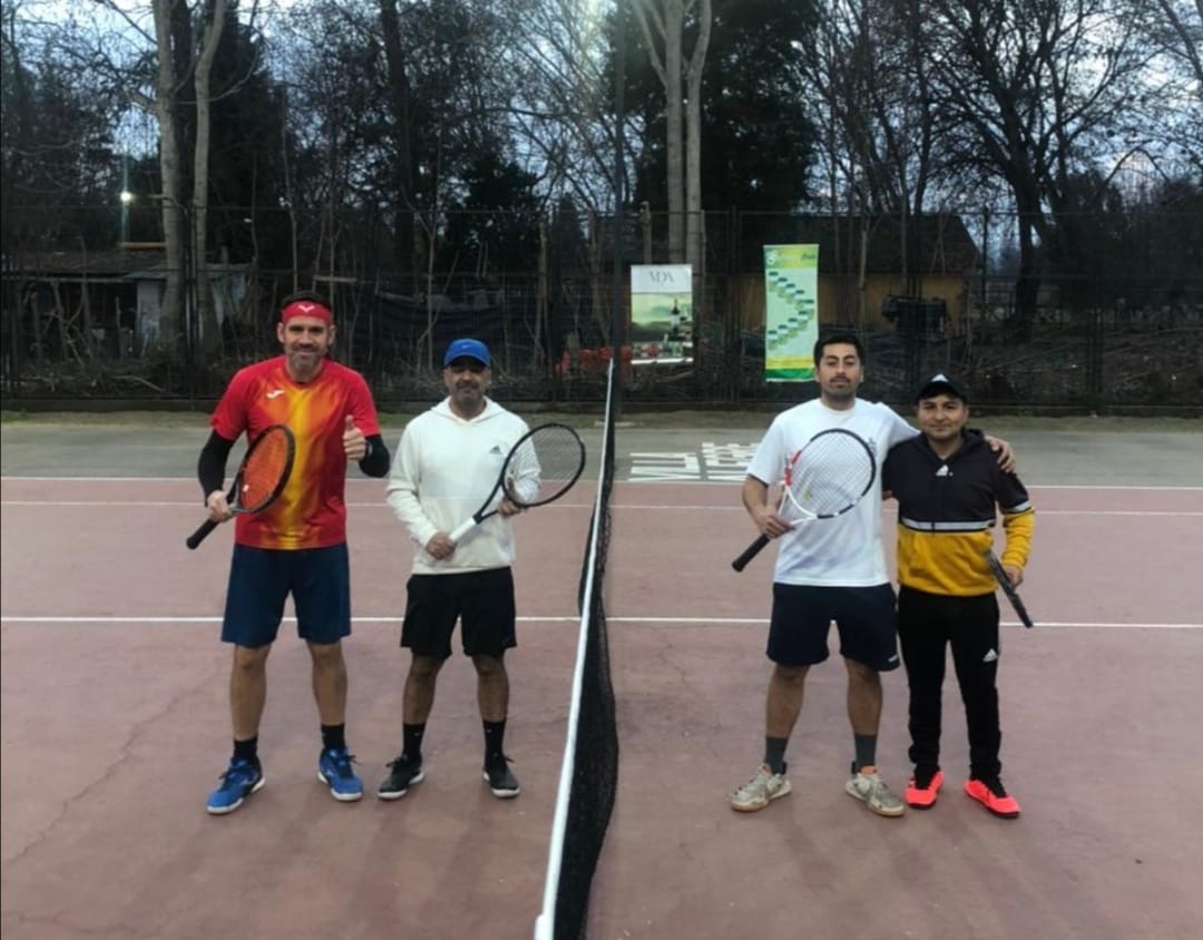Torneo de dobles tendrá en actividad a los tenistas de Villa Alegre