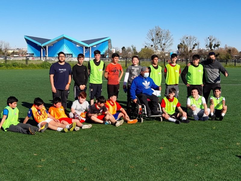 Club Alianza Maule ya trabaja con valores paralímpicos de la zona