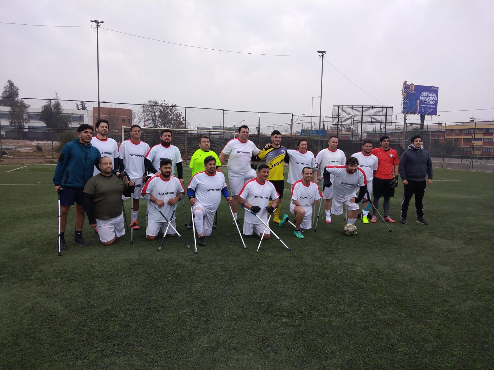 Selección chilena de fútbol amputado tendrá visita ilustre en Talca 