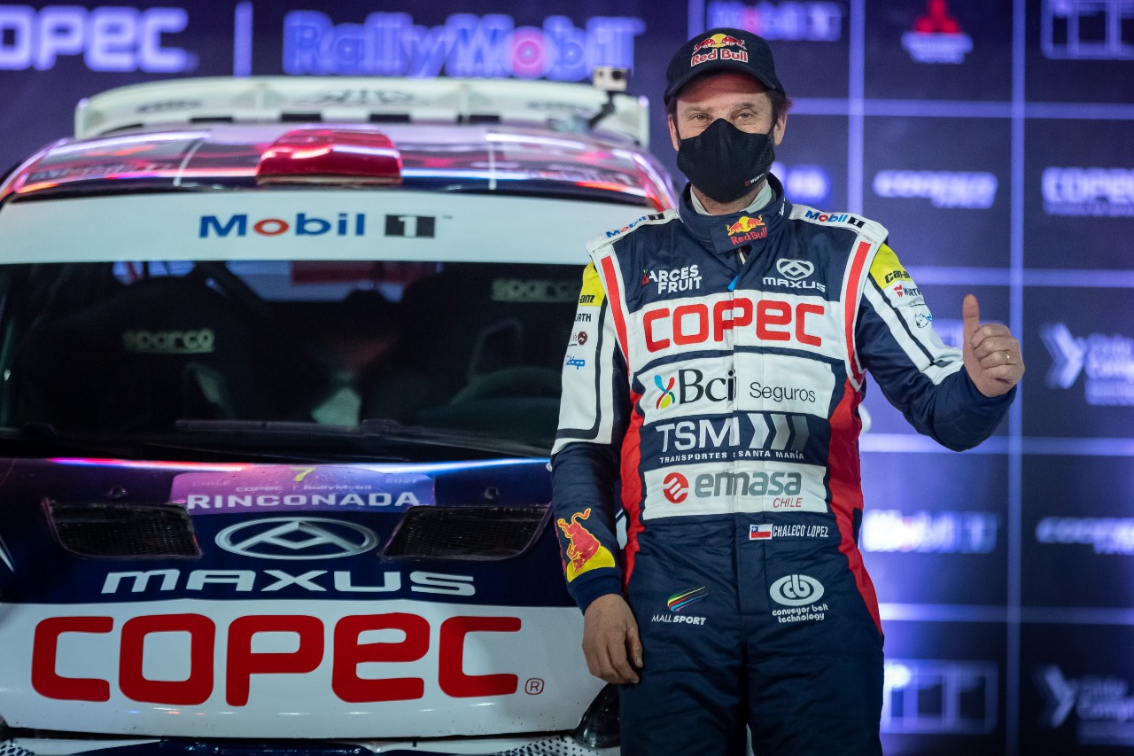 “Chaleco” López tiene nueva “nave” para la vuelta del Rally Móbil