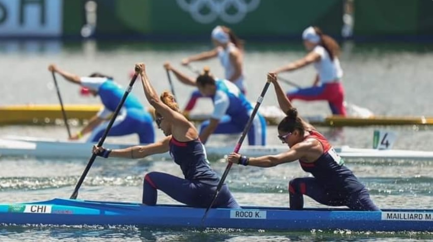 Karen Roco viajó a Dinamarca para participar en el Mundial de Canotaje