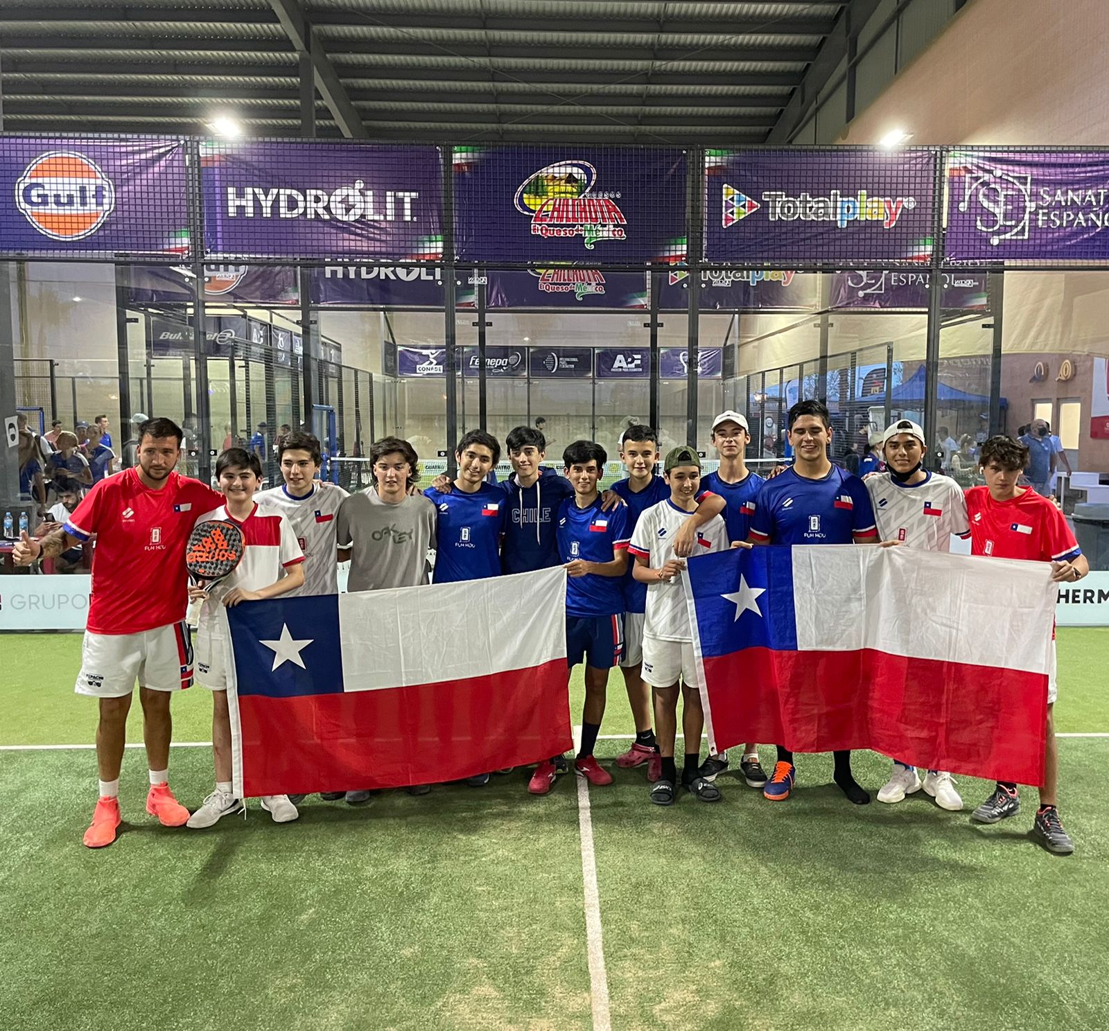Selección chilena de pádel consiguió su mejor posición en Mundial para menores