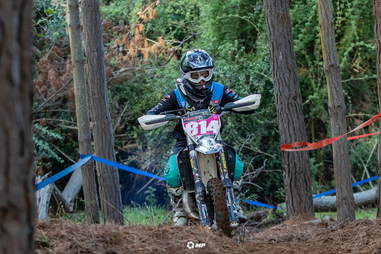 Piloto maulina se subió a lo más alto del podio en nueva fecha del Nacional de Enduro 