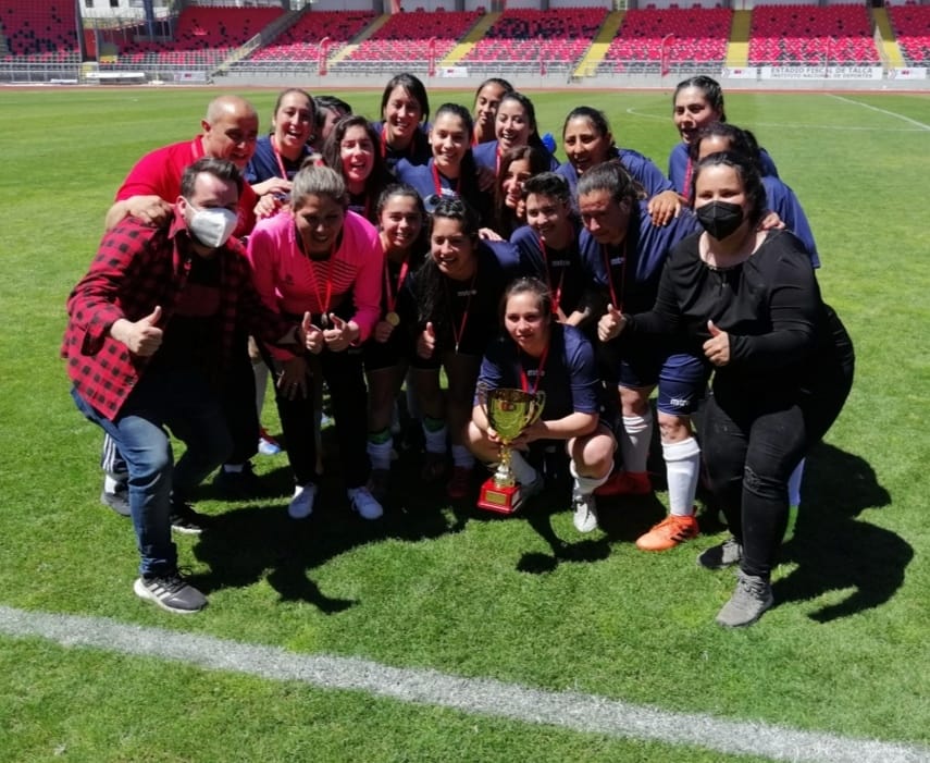 Atlético Comercio celebró y se quedó con la Copa Fuerza de la Mujer