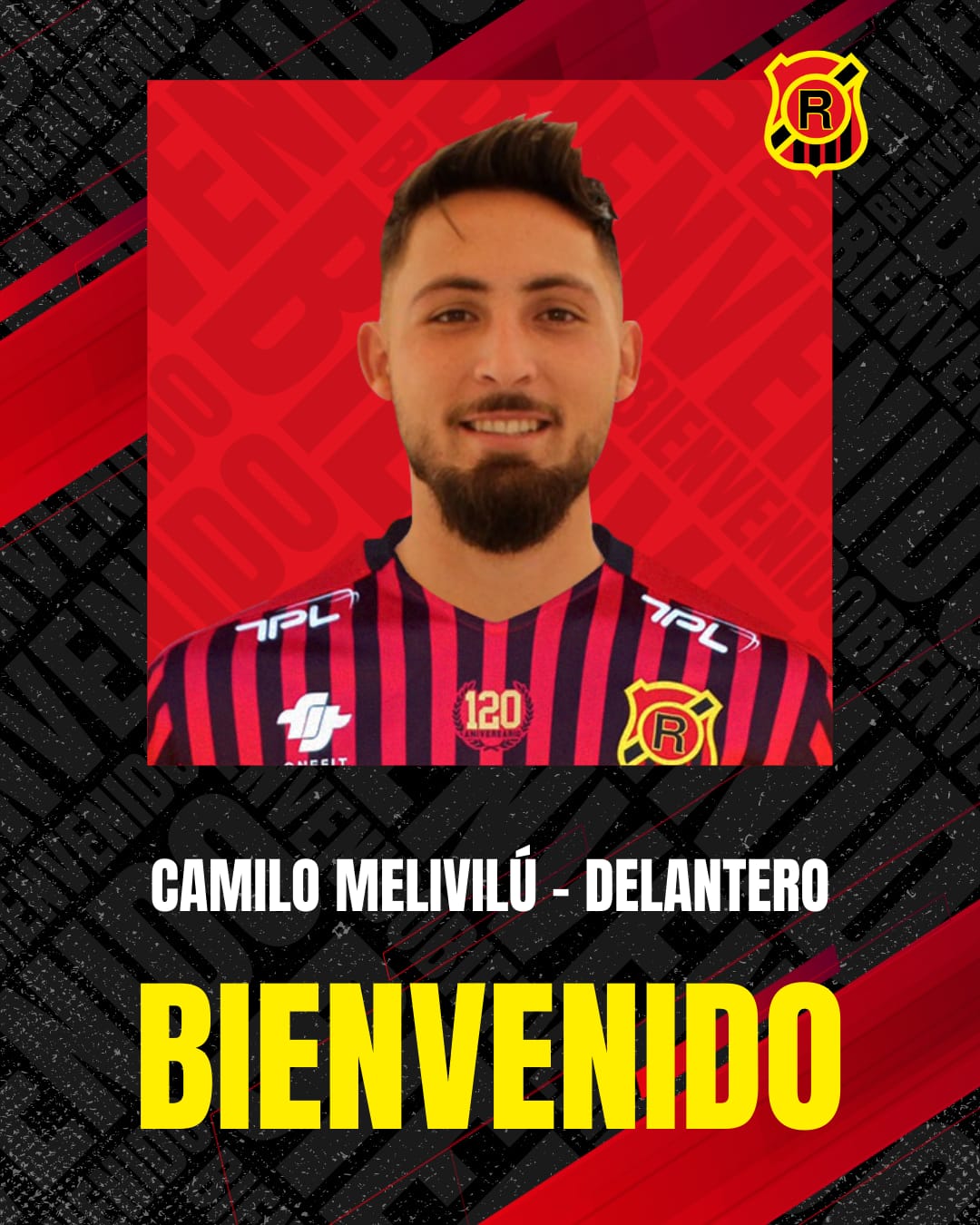 Camilo Melivilú es oficializado en el Rojinegro