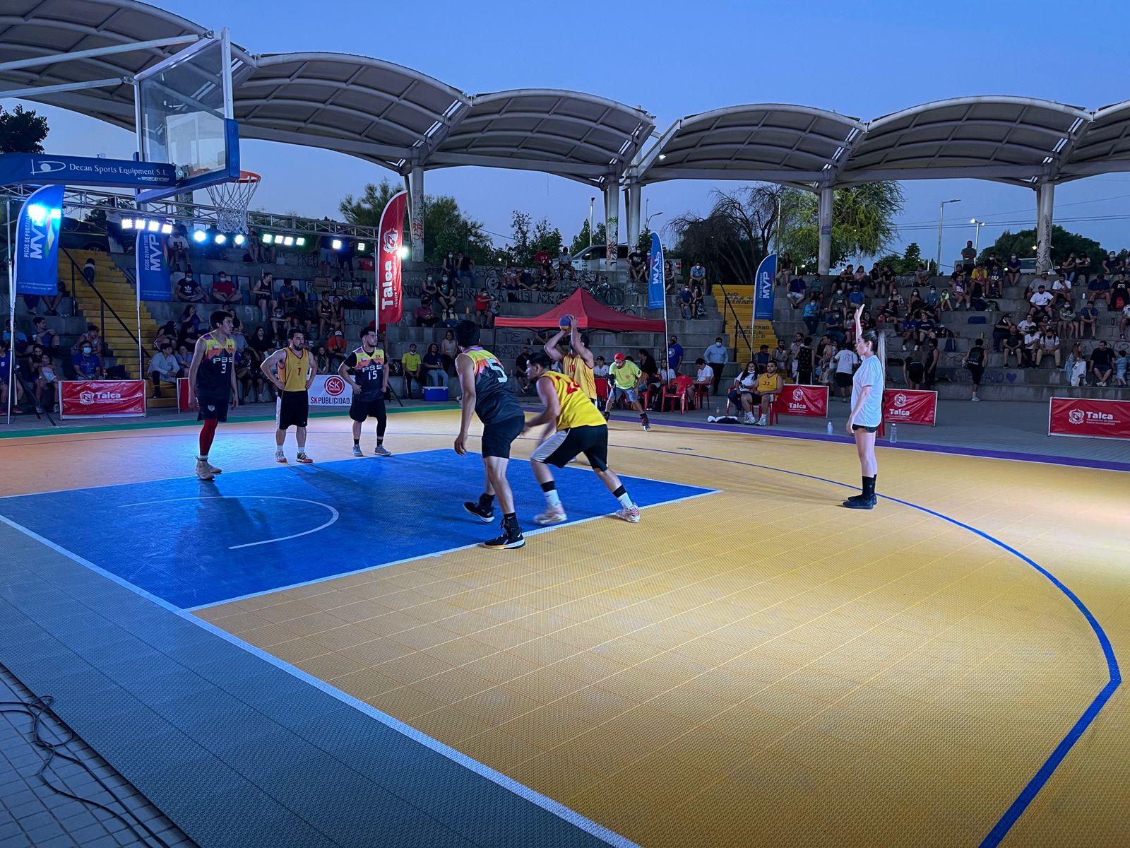 Tour Nacional de básquetbol 3×3 conoció a sus monarcas en Talca