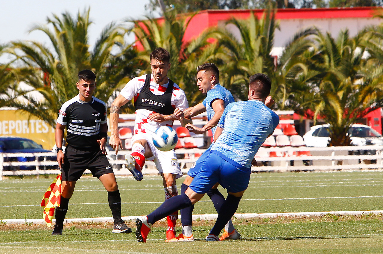 Curicanos disputaron primer amistoso en nueva era de Damián Muñoz