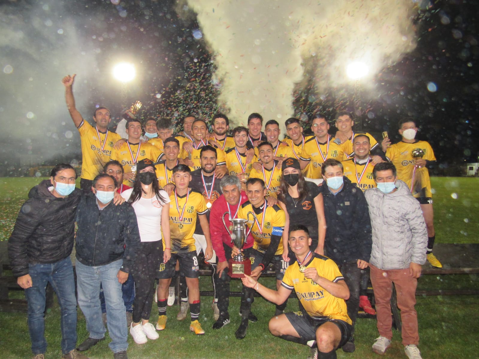 Equipo maulino levantó la Copa “Raúl Jaque Meza”