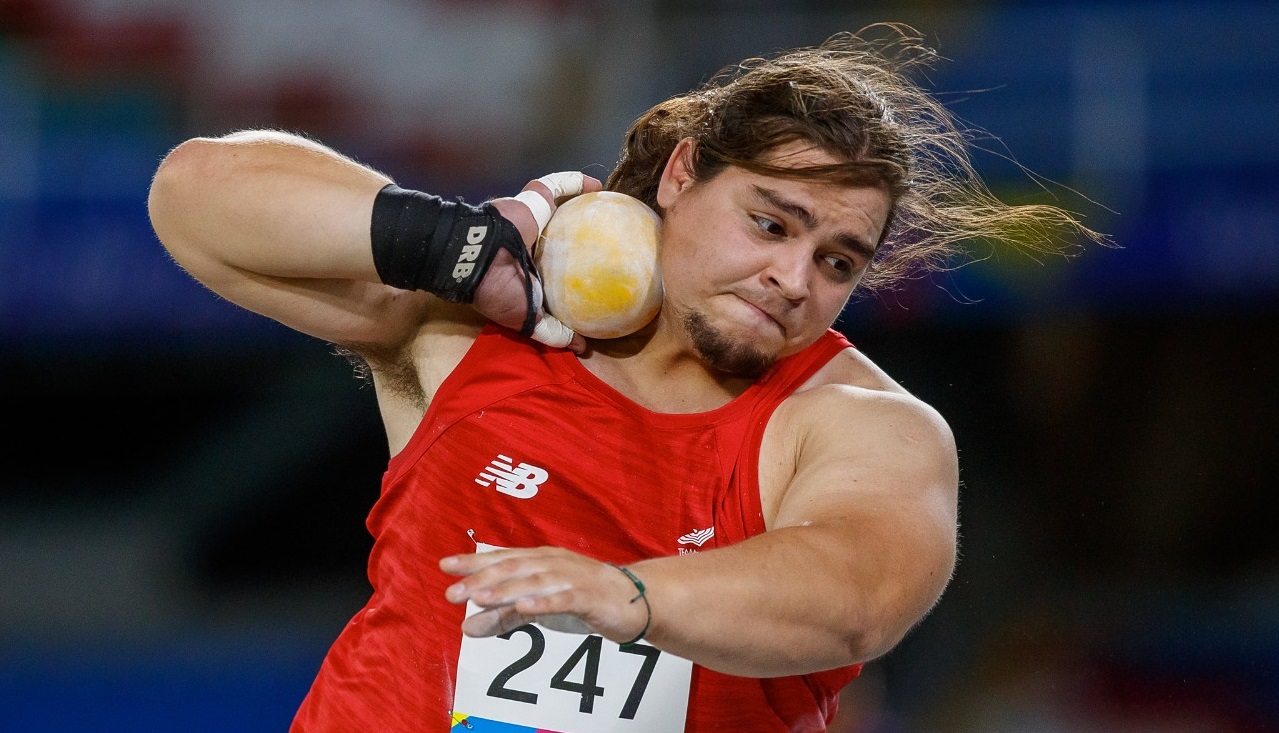 Camilo Reyes: el atleta linarense que trabaja arduamente para obtener su mejor lanzamiento este 2022