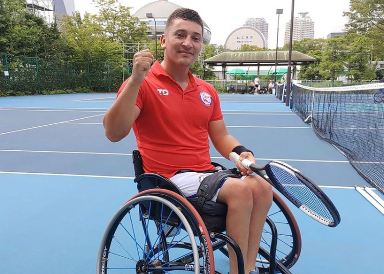 Sanclementino va por un cupo a  Mundial de tenis en silla de ruedas