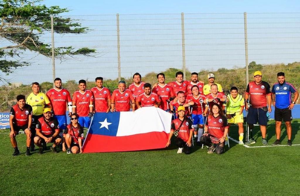 ¡Talquino le dio el primer triunfo a Chile en las Clasificatorias del fútbol amputados!