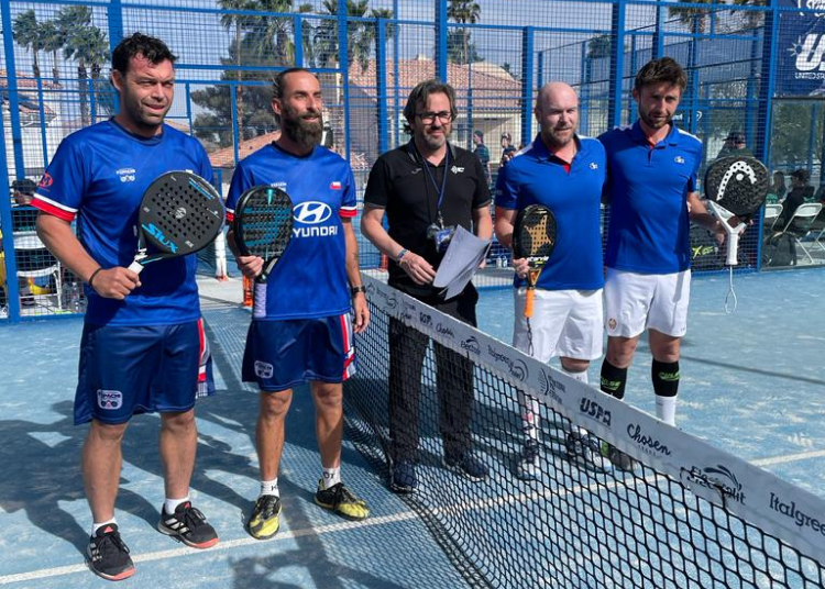 Talquino está siendo parte del World Pádel Championship en Las Vegas
