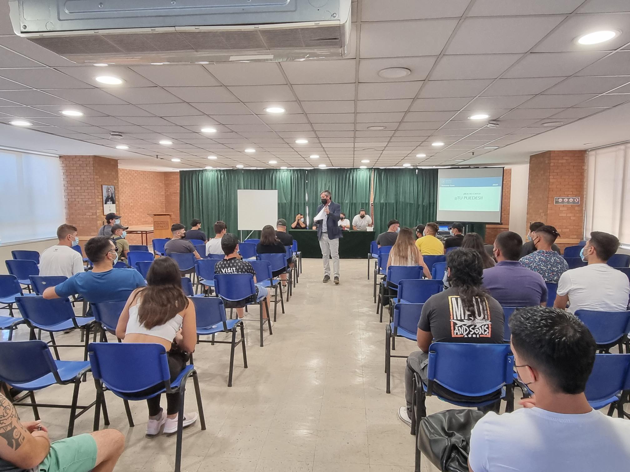 Santo Tomás Talca recibió a sus nuevos alumnos 