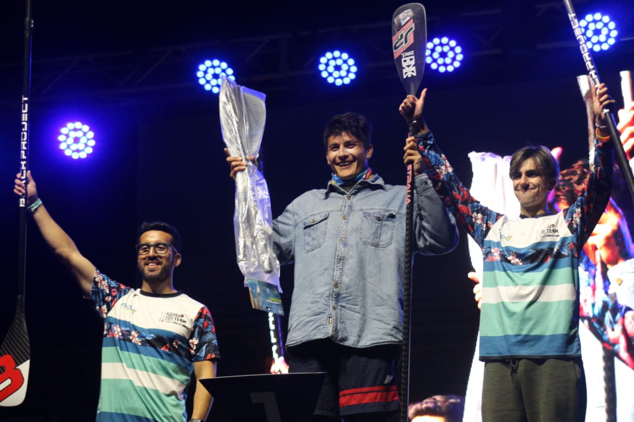 El Maule acoge a campeón nacional de sup race que se prepara para Mundial