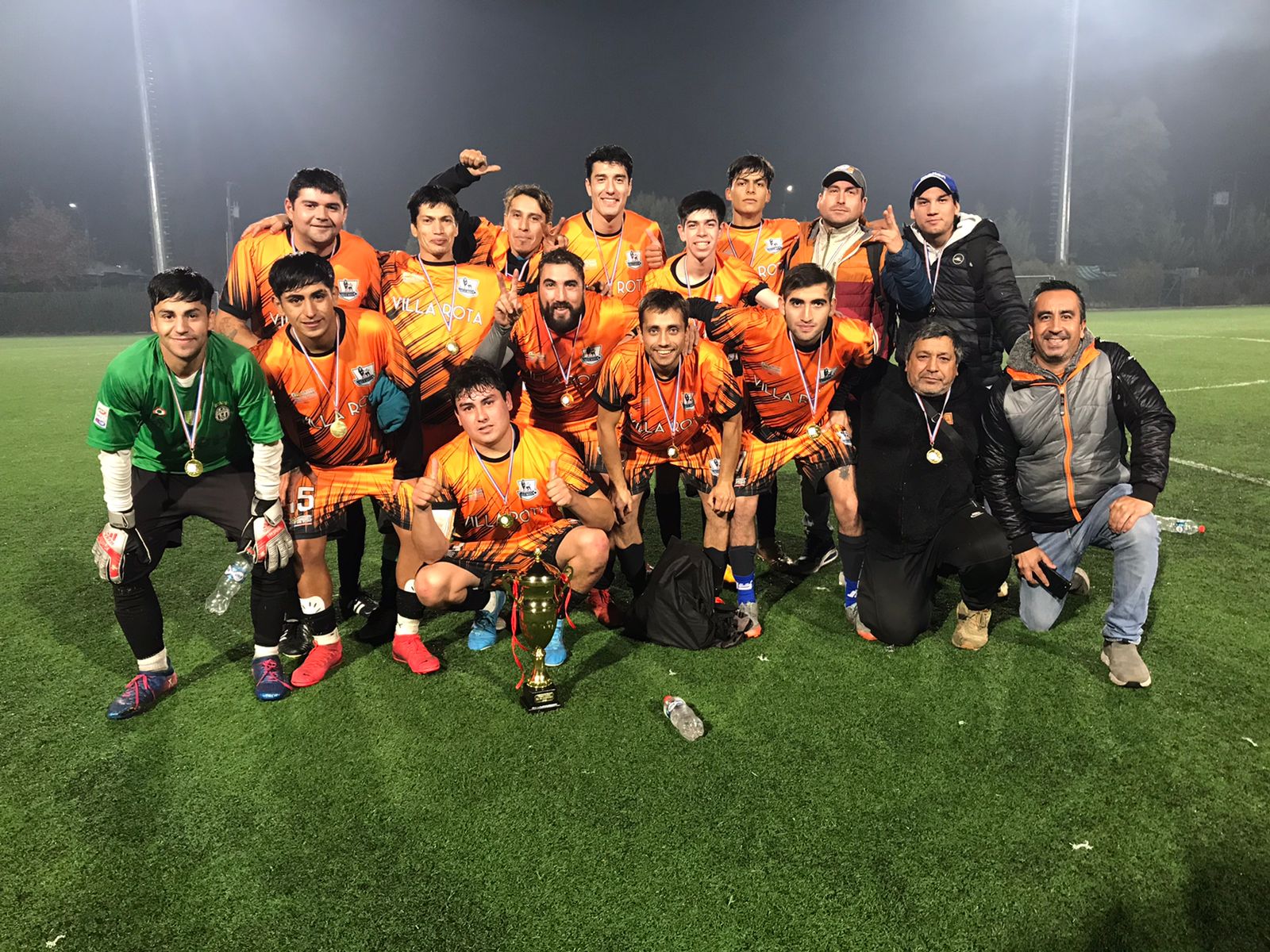 San Clemente celebró Día del Trabajador con fútbol