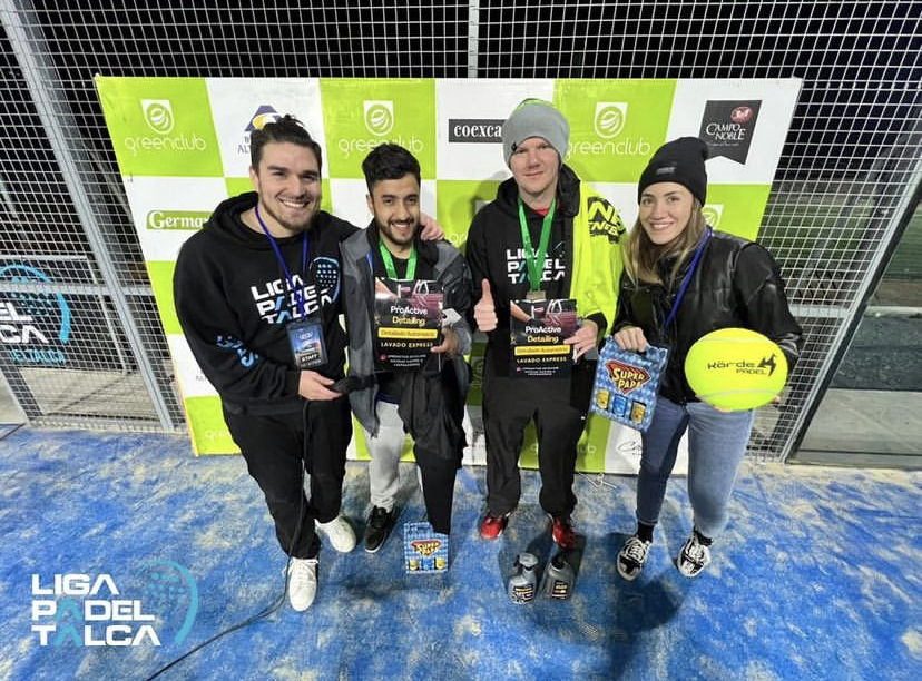Liga Pádel Talca conoció a los mejores de esta nueva versión