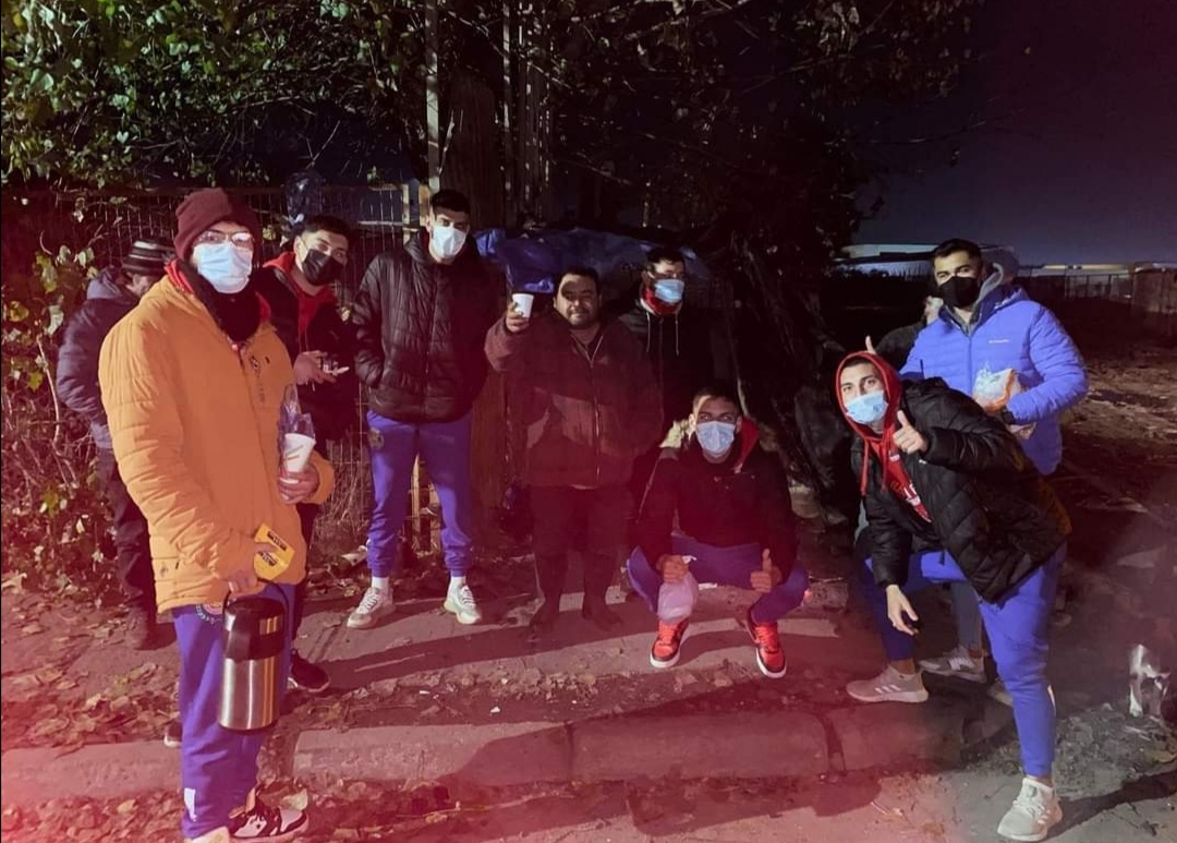 Jugadores del “Depo” se unieron para ir en ayuda de los más necesitados