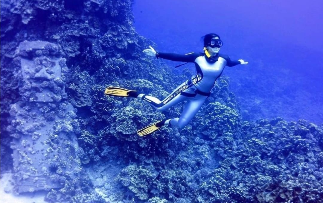 Maulina volverá a competir en la apnea o freedive