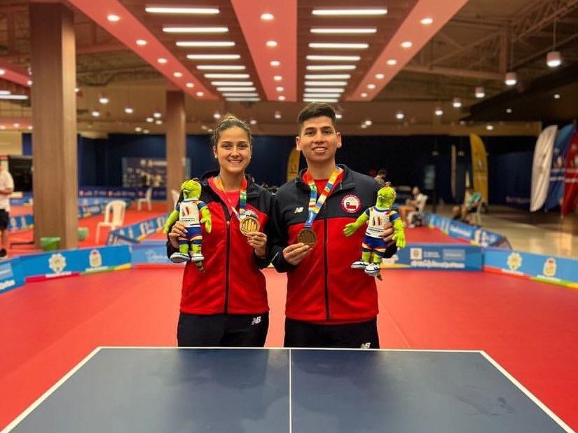 Tenimesista local sumó dos nuevas medallas en los Juegos Bolivarianos