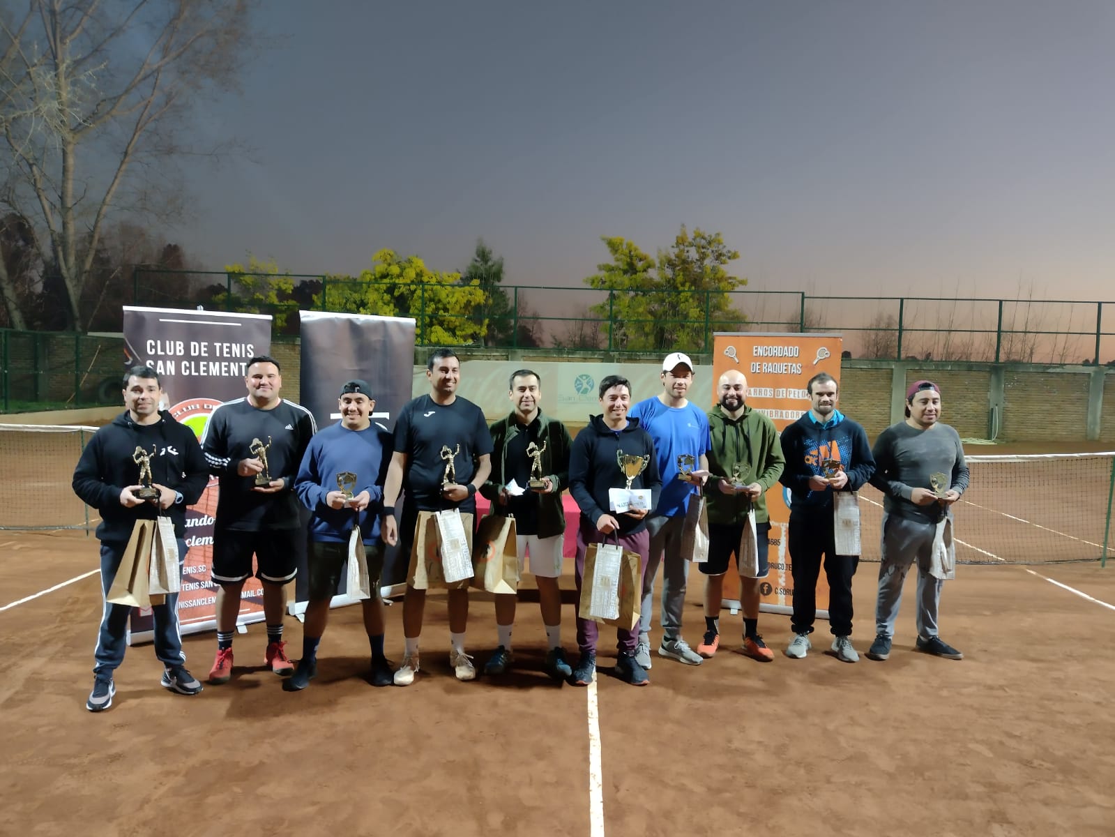 Los campeones celebraron en la tercera fecha del Ránking 7