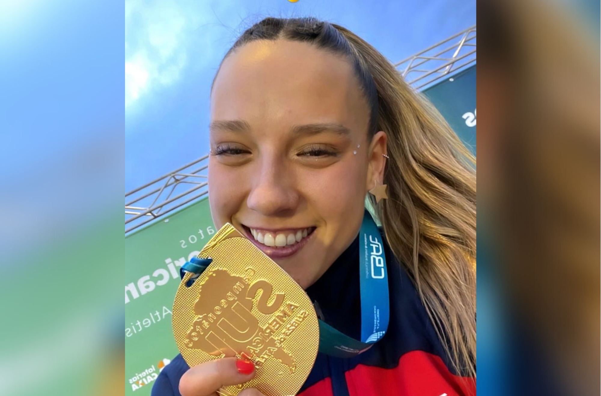 Atleta linarense obtuvo medalla dorada en Sudamericano U-23