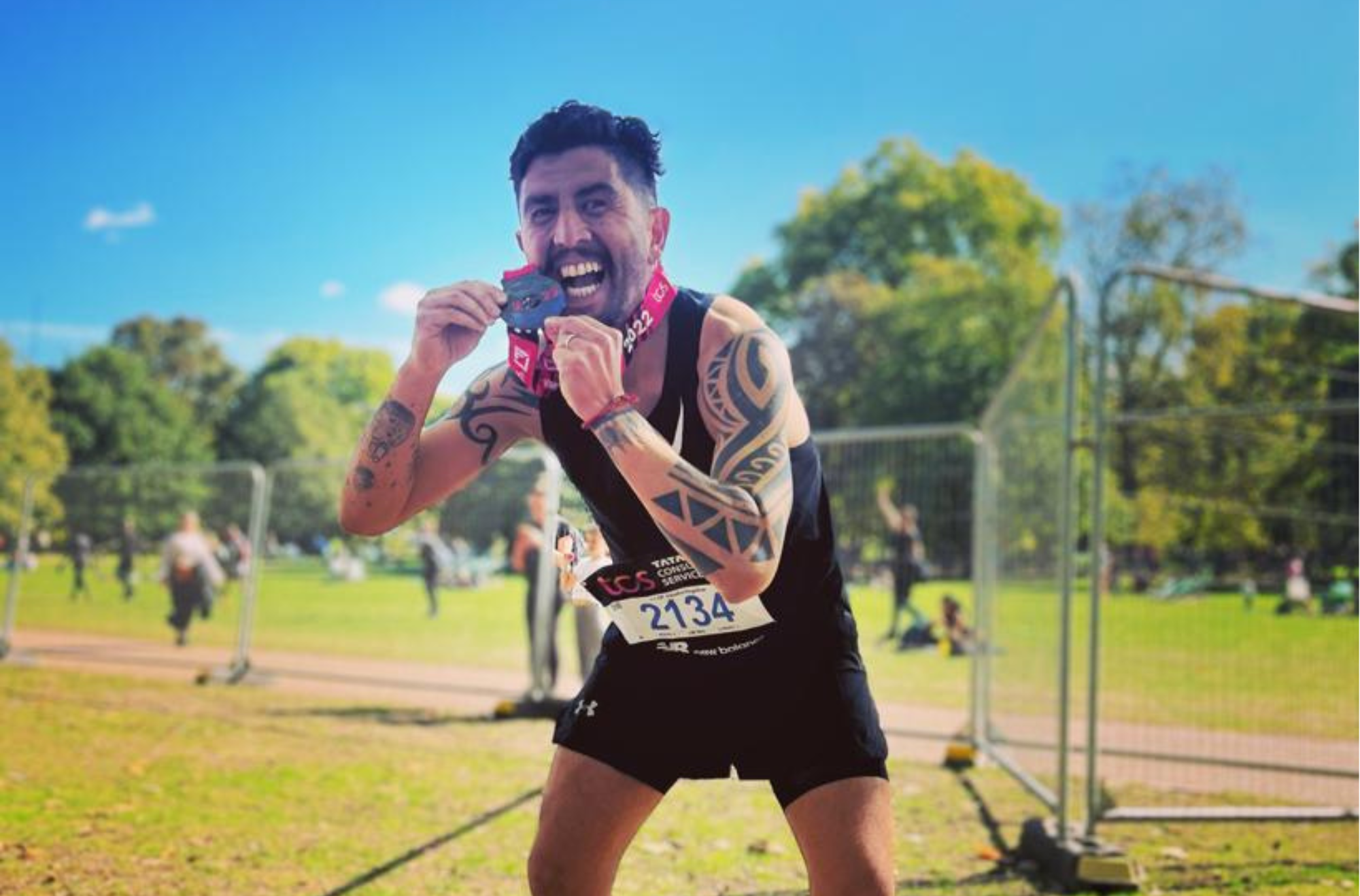 Maratonista talquino en busca de completar las carreras más importantes del Mundo