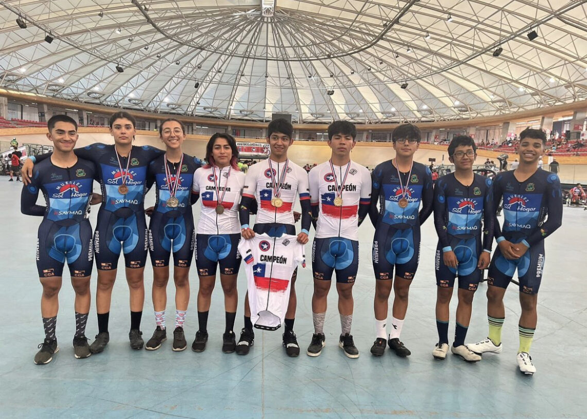 Curicanos destacaron en Nacional de ciclismo