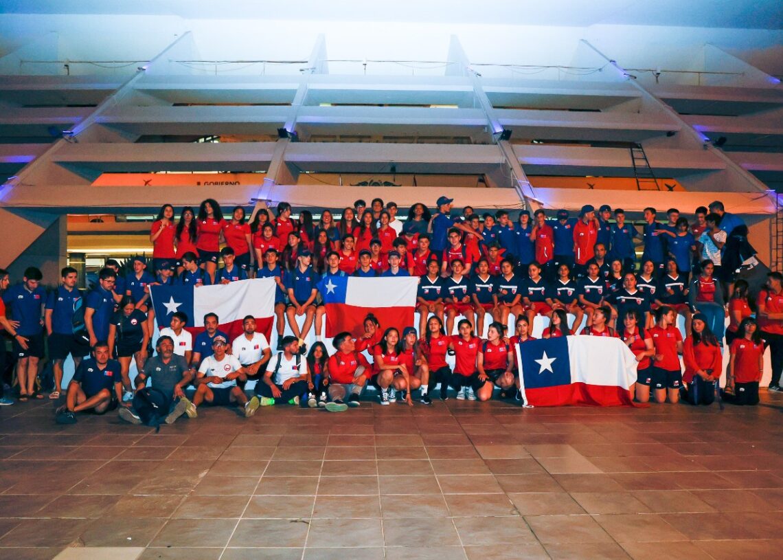 Maulinos ya están en Paraguay para  representar a Chile en Sudamericano Escolar