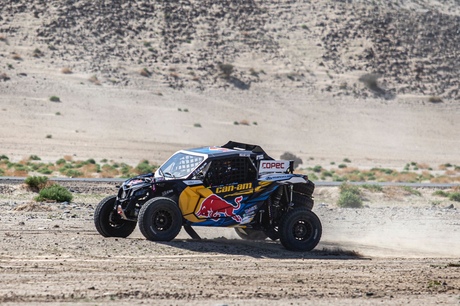 “Chaleco” sufrió más de la cuenta en el Rally Dakar