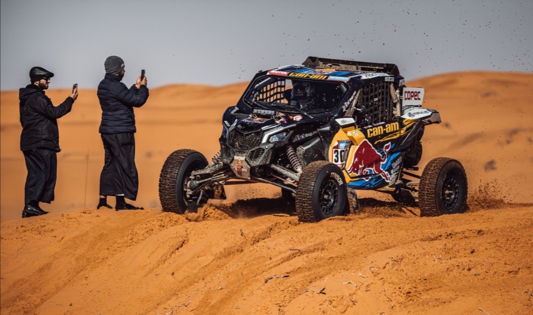 Maulino recuperó terreno en el Dakar 2023