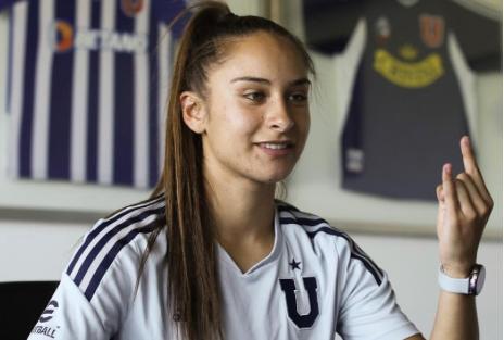 Talquina fue ratificada como fichaje en la Universidad de Chile