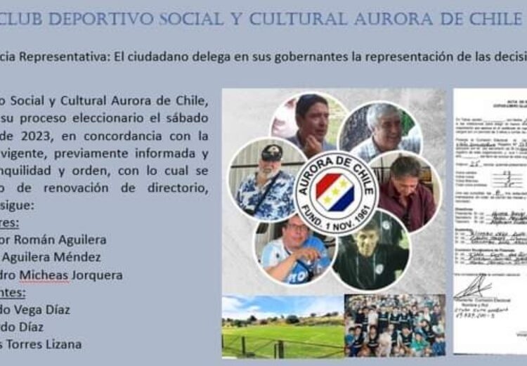 Nueva directiva de Aurora de Chile le pondrá con tuti para hacer crecer al Club