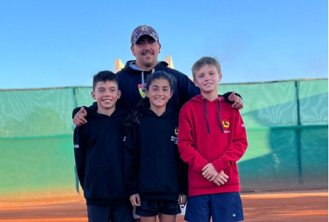 Armada talquina fue protagonista en Nacional de tenis